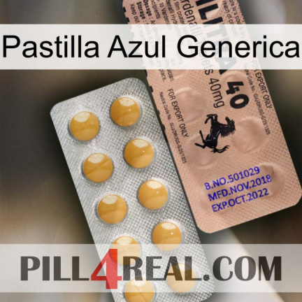 Pastilla Azul Generica 41